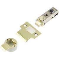 Union Polished Brass Tubular Mortice Latch 60mm Case - 44mm Backset (6313V)