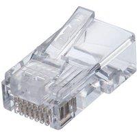 Ideal RJ45 8P/8C Feed-Thru Modular Plugs 25 Pack (6317X)