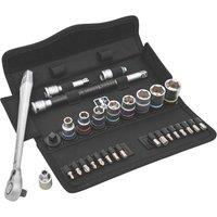 Wera 8100 SB 11 Zyklop 3/8" Drive Ratchet & Socket Set 29 Pieces (631FW)