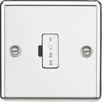Knightsbridge 13A Unswitched Fused Spur Polished Chrome (632VF)