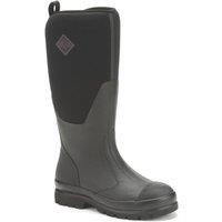 Muck Boots Chore Classic Tall Size 7 Womens Black Non Safety Wellies (632XR)