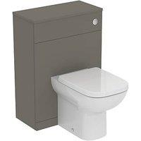 Ideal Standard i.life A WC Unit Quartz Grey Matt 600mm x 845mm x 835mm (633HM)