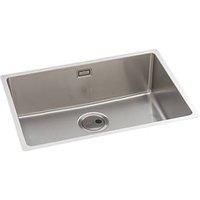 Abode Matrix 1 Bowl Stainless Steel Undermount & Inset Kitchen Sink 750mm x 440mm (633RK)