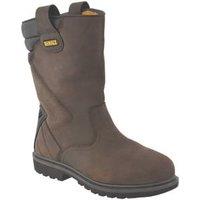 DeWalt Rigger 2 Size 10 Brown Steel Toe Cap Safety Rigger Boots (63406)