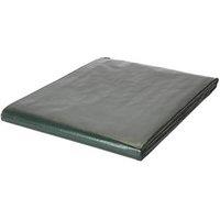 Essentials Tarpaulin Sheet Green/Brown 4m x 5m (634GT)