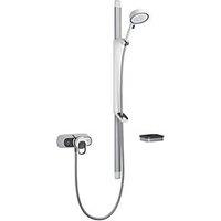 Mira Select Flex EV Rear-Fed Exposed Chrome Thermostatic Mixer Shower (634RN)