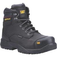 CAT Spiro Size 12 Black Waterproof Steel Toe Cap Safety Boots (634XK)