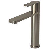 ETAL Servan Single Lever Kitchen Mixer Tap Brushed Steel (635FK)