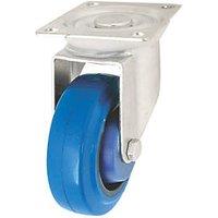 Essentials Heavy Duty Swivel Castor 100mm Blue (635KH)