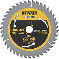DeWalt XR Wood Circular Saw Blade 165mm x 20mm 42T (636HA)