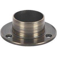 Rothley End Socket Antique Brass 25mm (636KH)