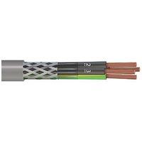 Time 4-Core CY Grey 1mm Screened Control Cable 1m Coil (636RF)