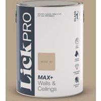 LickPro Max+ 5Ltr Beige 02 Eggshell Emulsion Paint (636TM)