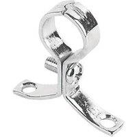 Essentials 15mm Pipe Clips Chrome 10 Pack (6372J)