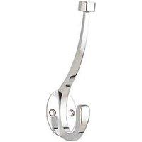 Decohooks Pill Top Hat Hook Chrome 150mm (637KK)