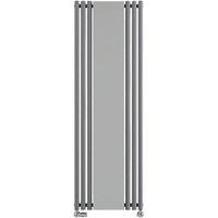 Terma Rolo-Mirror 1800mm x 590mm 2854BTU Dark Grey Vertical Designer Radiator (638HR)