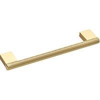 Elite Knobs & Handles Kensington Knurled D Handle Brushed Brass 169mm (638KK)