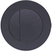 Dual-Flush Round Flushing Button Black (638RM)