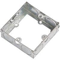 Knightsbridge 1-Gang Unfinished Installation Boxes 25mm 10 Pack (638YC)