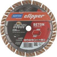 Norton Extreme Beton Silencio Masonry Diamond Blade 230mm x 22.23mm (639JL)