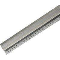 Zig Zag Door Strip Aluminium 0.9m x 42mm (639PR)