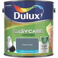 Dulux Easycare 2.5Ltr Faded Indigo Matt Emulsion Kitchen Paint (639RT)