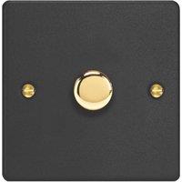 Varilight V-Pro 1-Gang 2-Way LED Dimmer Switch Matt Black (639YT)