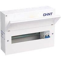Chint NX3-14MS 14-Module 12-Way Part-Populated Main Switch Consumer Unit (640FT)