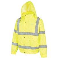 Site Battell Hi-Vis Pilot Jacket Yellow 2X Large 55" Chest (640XR)