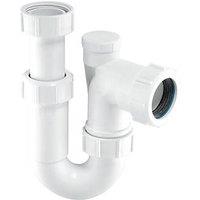 McAlpine P-Trap White 32mm (641JJ)