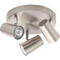 Inlight Harvey Round 3-Light Spotlight Satin Nickel (641VJ)