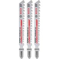 Bosch Expert T144DHM Multi-Material Jigsaw Blades 100mm 3 Pack (642PF)