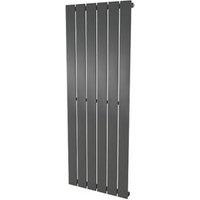 Ximax Oceanus 1200mm x 445mm 1997BTU Anthracite Vertical Designer Radiator (642TP)