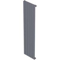 Flomasta 1800mm x 433mm 3088BTU Silver Vertical Designer Radiator (6431D)