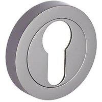 Smith & Locke Euro Escutcheon (Single) Black Nickel 50mm (643HY)