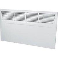Manrose HP24TIMPH100T 1000W Electric Wall-Mounted Panel Heater 440mm x 455mm White 3500BTU (643JK)
