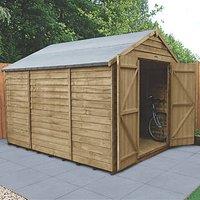 Forest 8' x 10' (Nominal) Apex Overlap Timber Shed (643JR)