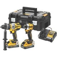 DeWalt DCK2052H2T-GB 18V 2 x 5.0Ah Li-Ion PowerStack Brushless Cordless Twin Kit (643RL)