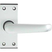 Union Ambassador Lever Handle Pair Satin Aluminium (6440P)