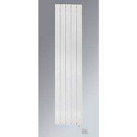 Ximax Oceanus Electro 900mm x 370mm 1023BTU White Vertical Designer Radiator (64437)