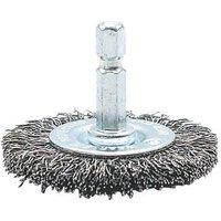Norton Straight Shank Crimped Wire Wheel 50mm (644JF)