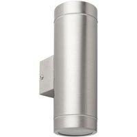 Saxby Palin XL Outdoor Wall Light Brushed Stainless Steel (644VX)