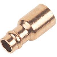Flomasta Copper Solder Ring Fitting Reducer F 8mm x M 15mm (64553)