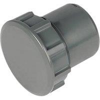 FloPlast ABS Access Plugs Grey 40mm 5 Pack (64588)