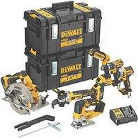 DeWalt DCK663P3-GB 18V 3 x 5.0Ah Li-Ion XR Brushless Cordless 6-Piece Power Tool Kit (645KJ)