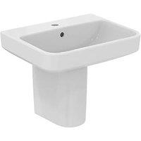 Ideal Standard i.life B Washbasin & Semi Pedestal 1 Tap Hole 550mm (646KC)