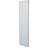 Ximax Gamba 1800mm x 505mm 4860BTU White Vertical Designer Radiator (646TR)