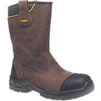 DeWalt Millington Size 11 Brown Waterproof Safety Rigger Boots (647GV)