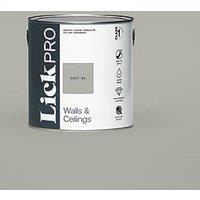 LickPro Max+ 2.5Ltr Grey 04 Eggshell Emulsion Paint (647JY)