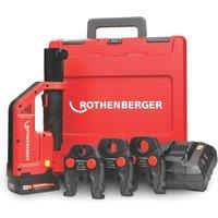 Rothenberger Compact III SV Set 18V 1 x 2.0Ah Li-Ion CAS Cordless Press Machine (647XX)